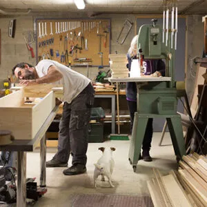 atelier de fabrication des jeux géants en bois