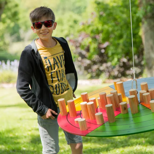 anniversaire dans un parc de jeux pour enfants