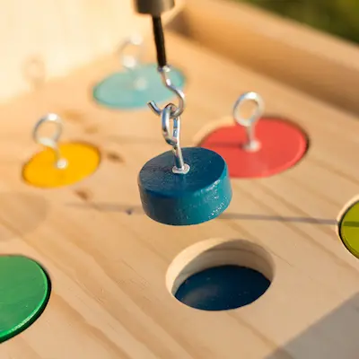 pêche à la ligne XXL sur un terrain de jeu dans l'Ain