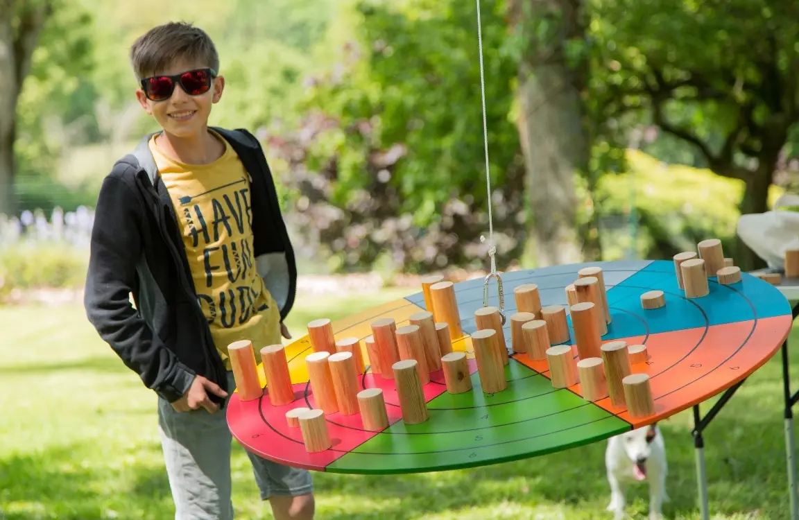 Dingo disc parc de jeu en extérieur pour ados ain