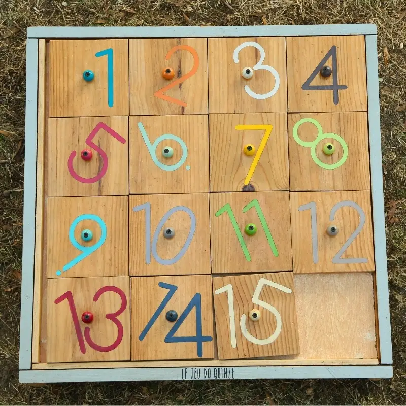 jeu du quinze à louer