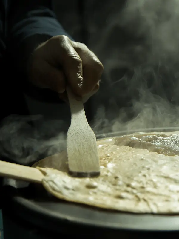 stand crêpes marché noël au grand air