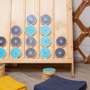 puissance 4 dans la yourte d'au grand air