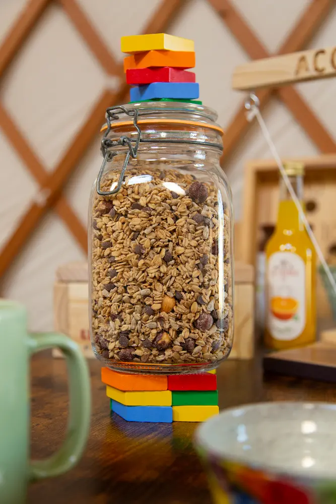 granola brunch ludique au grand air
