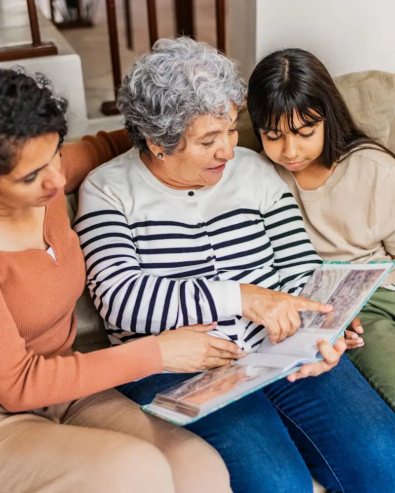 album personnalisé cadeau familial