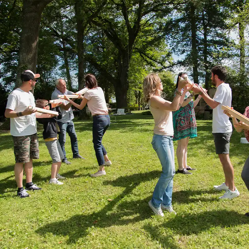 message pour les mariés sur le scrabble d'au grand air