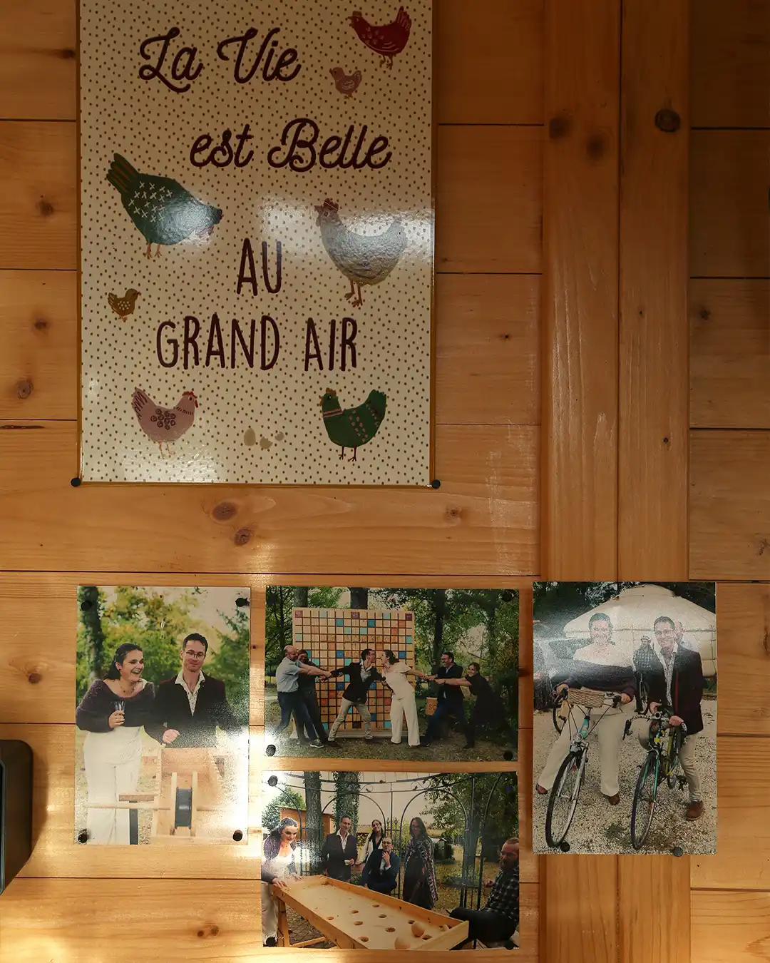 photos souvenirs mariage en petit comité au grand ainr