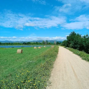 la voie bleue près de bourg-en-bresse