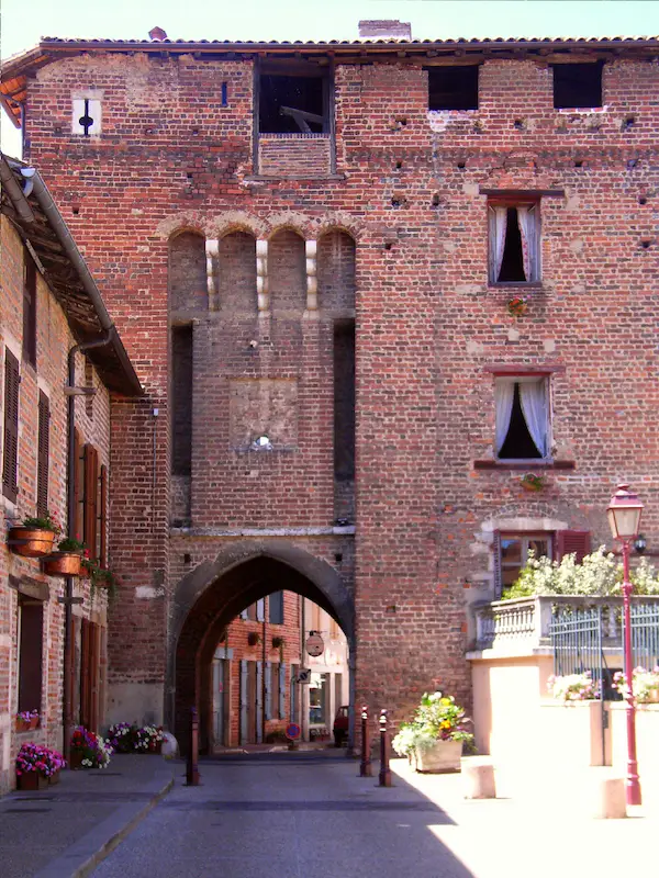 Porte de Villars - Châtillon-sur-Chalaronne la porte de villars à Châtillon-sur-Chalaronne