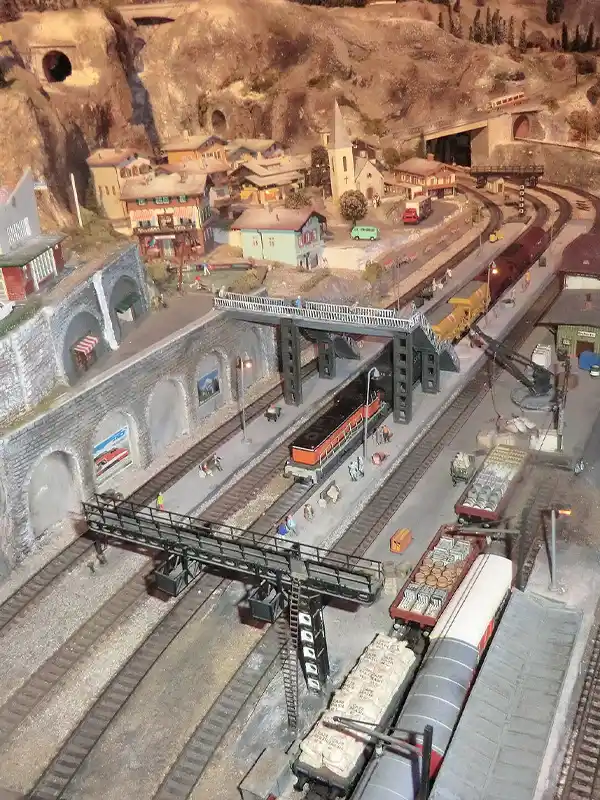 train miniature au musée de châtillon-sur-chalaronne (01)