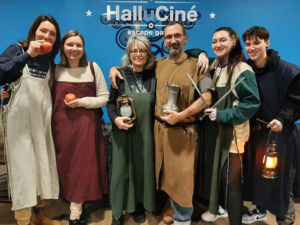 escape game en famille à mâcon - cadeau de noël familial